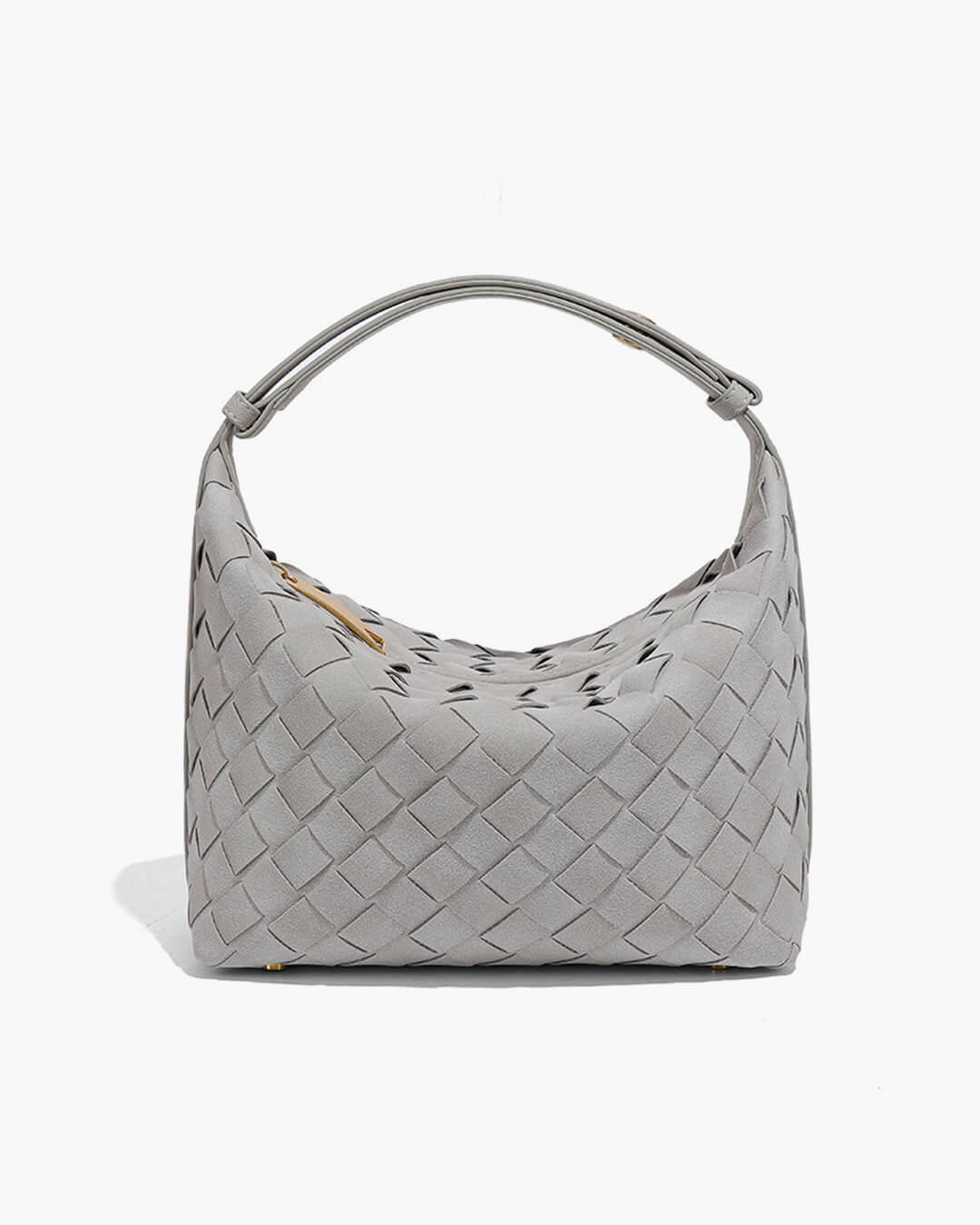 Sac en cuir suédé tressé Mica