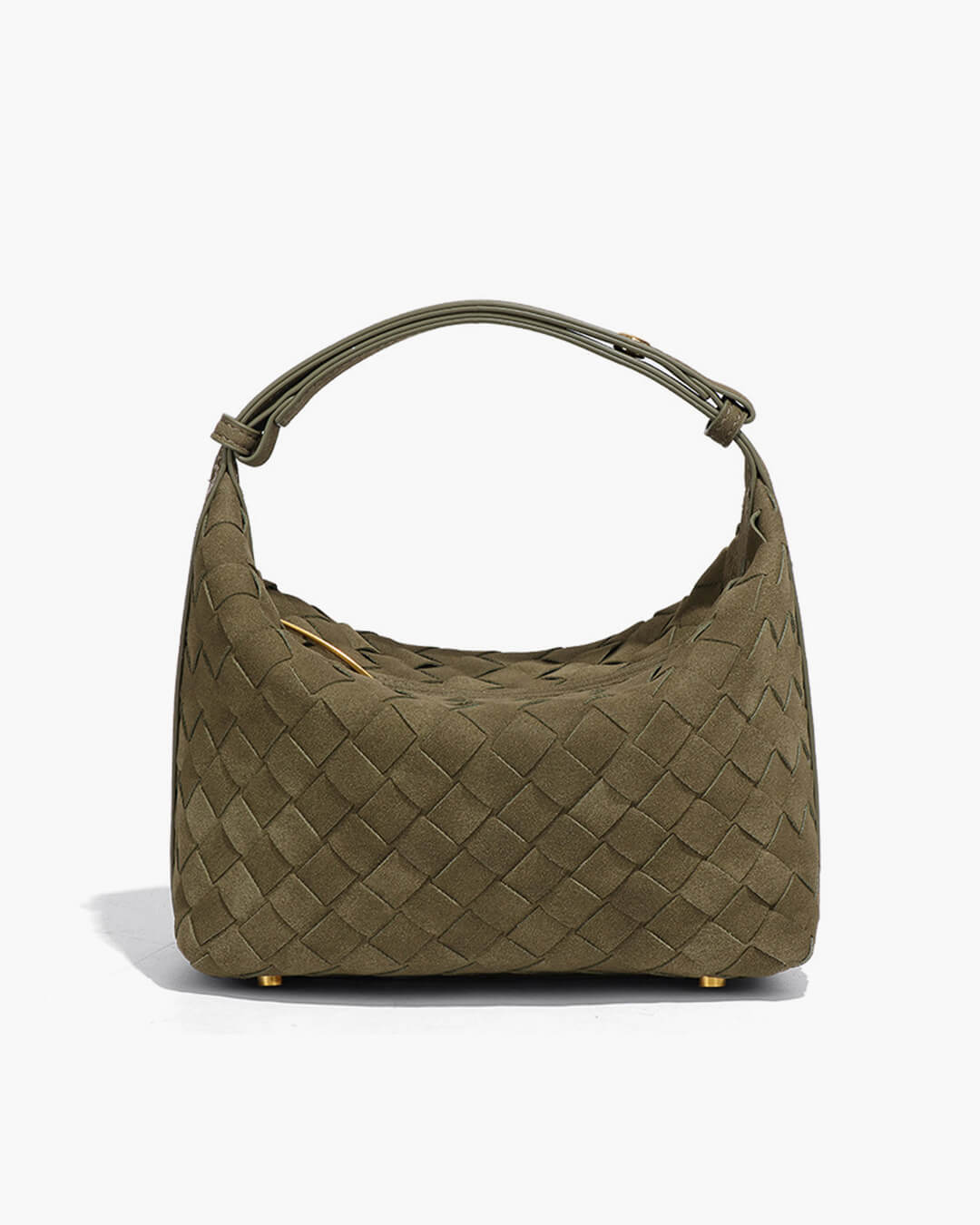 Sac en cuir suédé tressé Mica