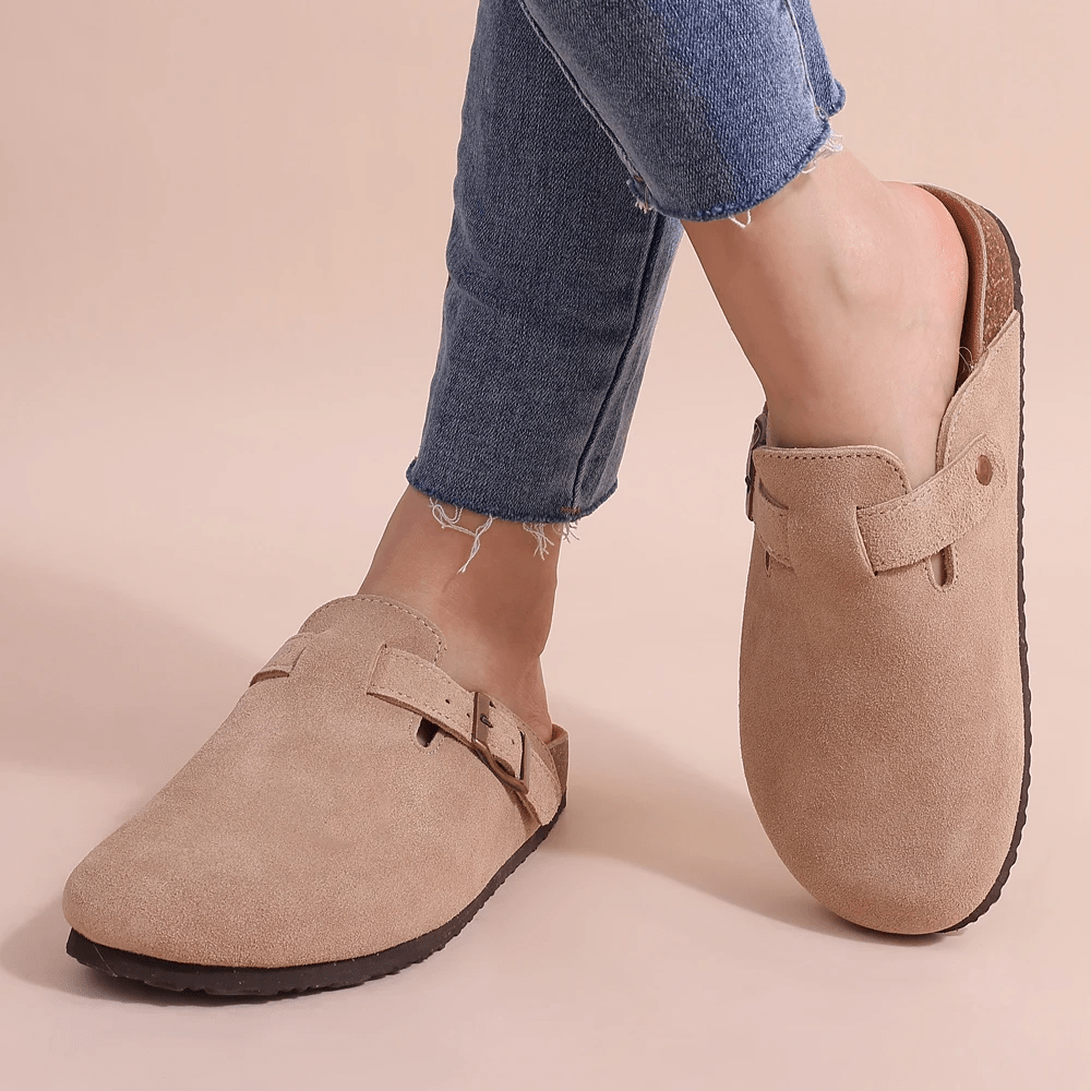 Sandales Minerva à enfiler avec boucle réglable