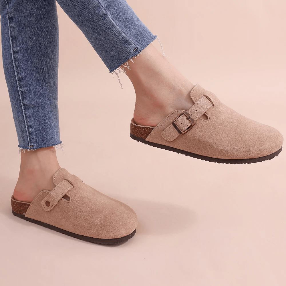 Sandales Minerva à enfiler avec boucle réglable