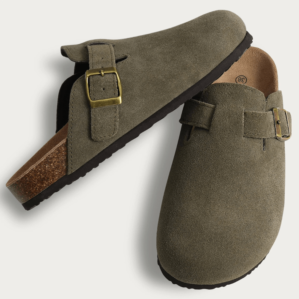 Sandales Minerva à enfiler avec boucle réglable