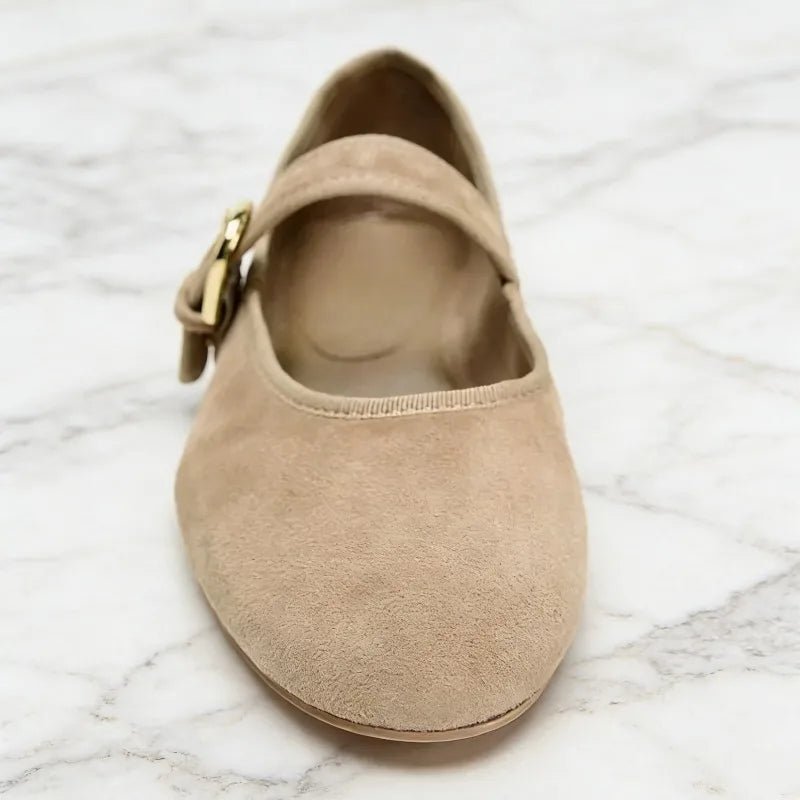 Morgana Suede Ballet Flats