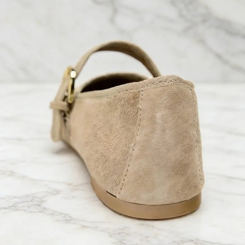 Morgana Suede Ballet Flats