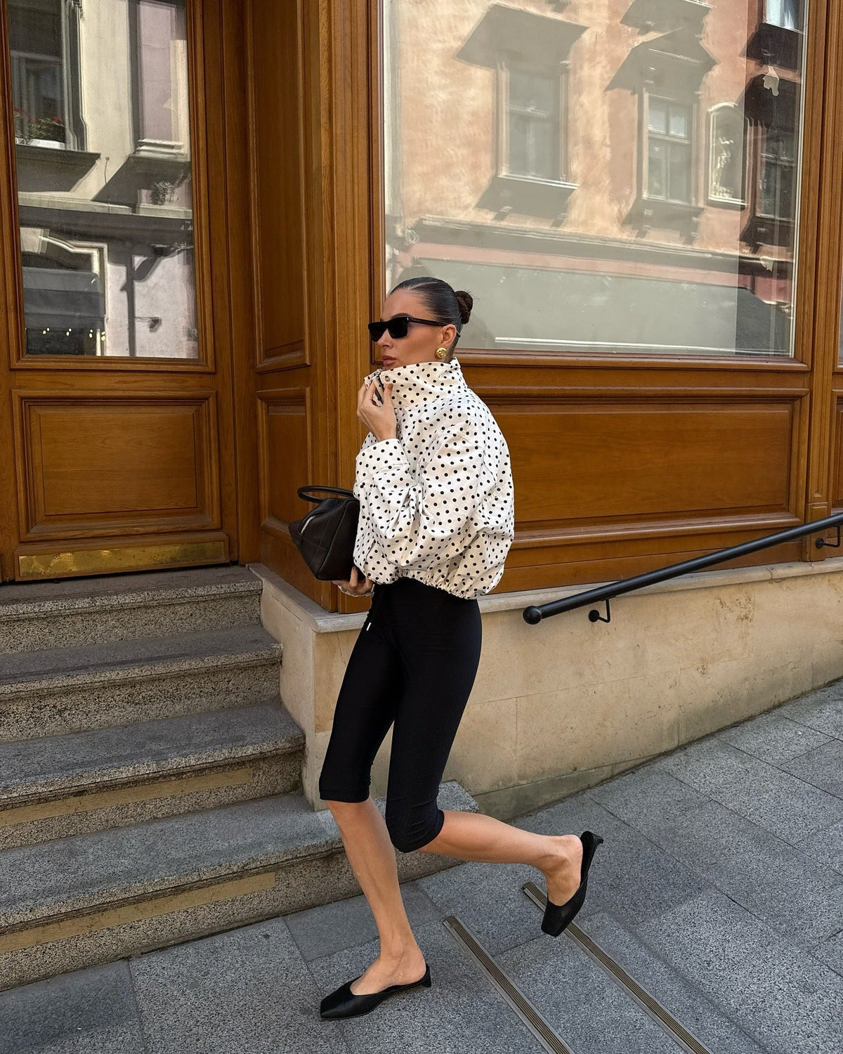 Veste vintage à pois Mya