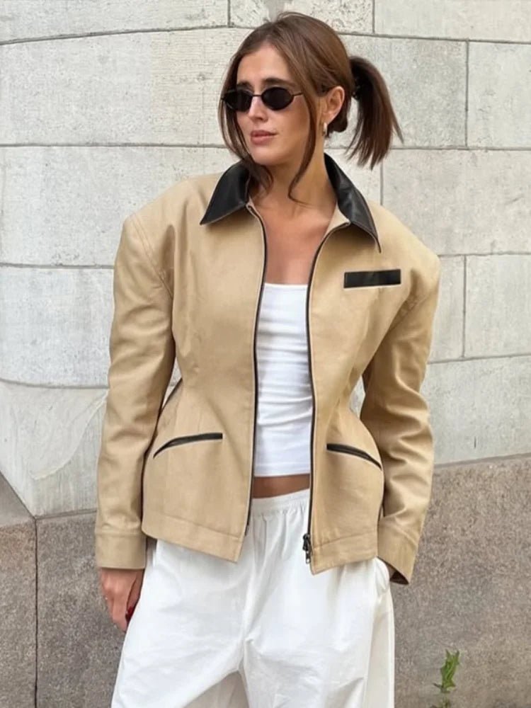 Veste structurée Natalie à coupe sablier