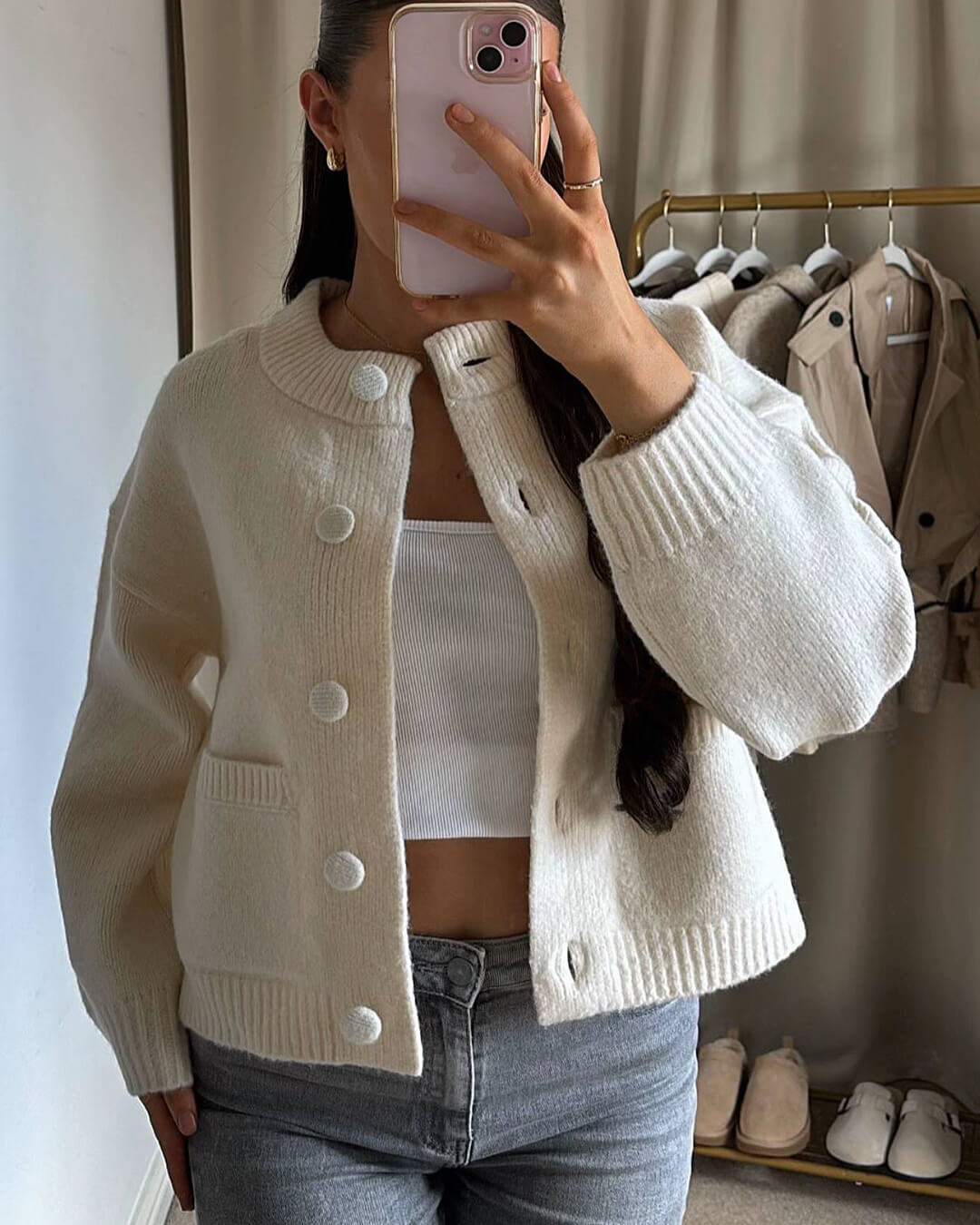 Gilet en maille épaisse Nessa