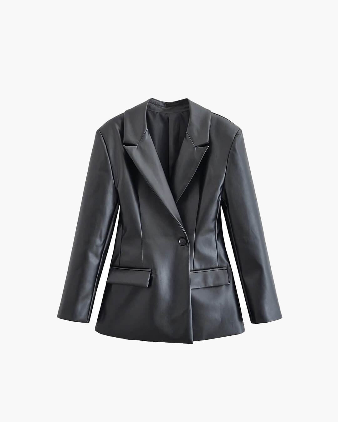 Blazer Nia en similicuir