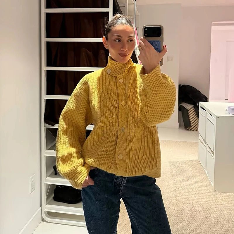 Cardigan en maille oversize Nicola