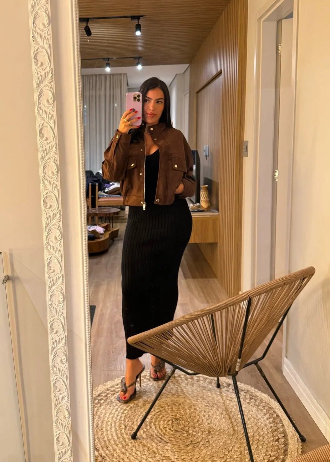 Veste Nicole en suédine