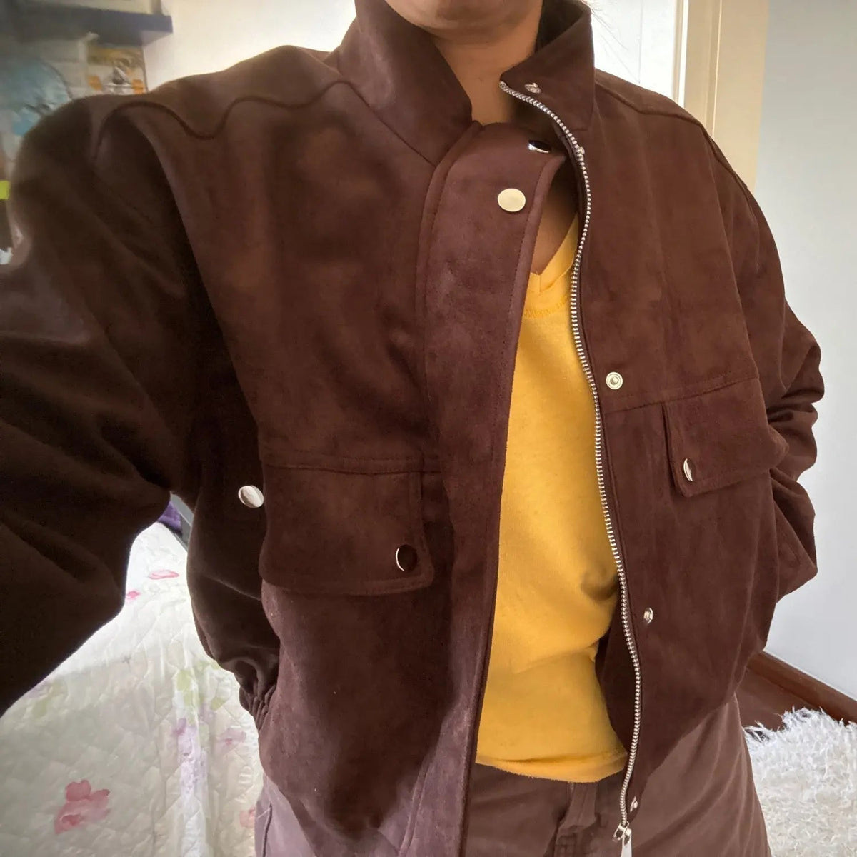 Veste Nicole en suédine