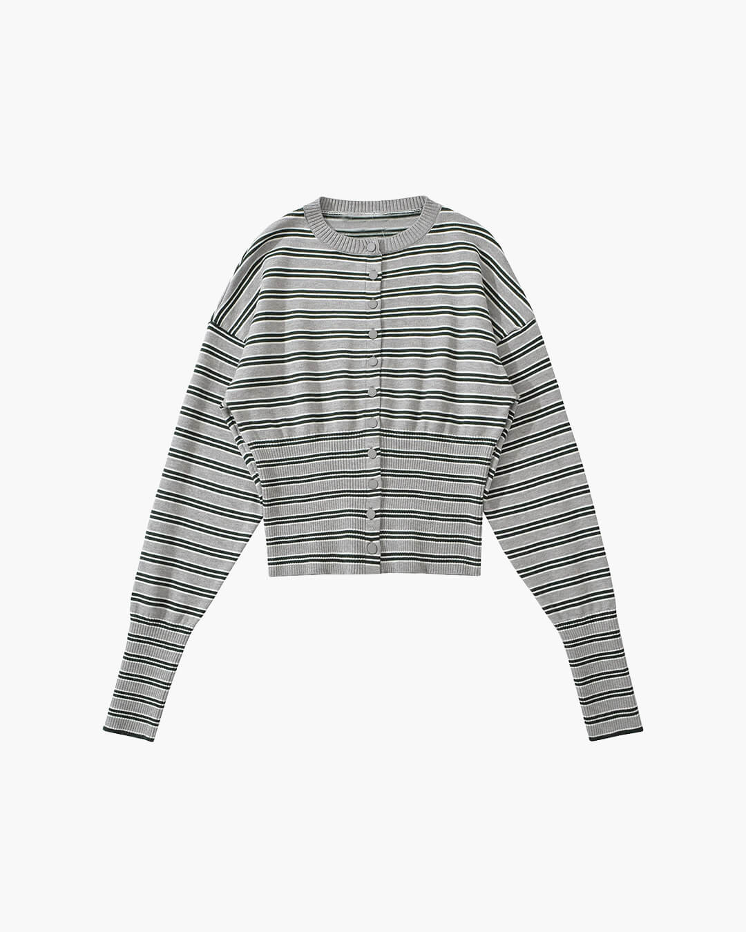 Ensemble cardigan et short rayé Nicole