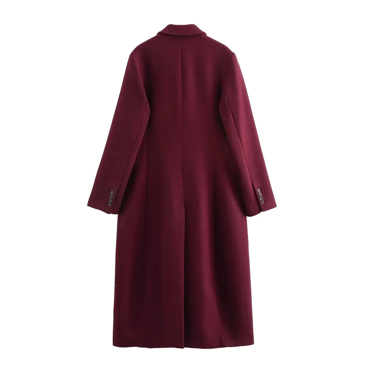 Manteau long croisé Nora