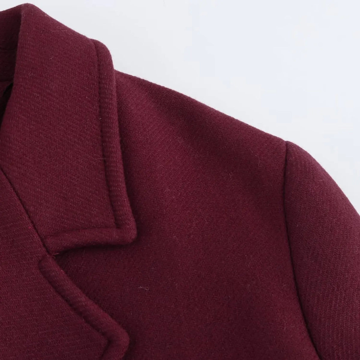 Manteau long croisé Nora
