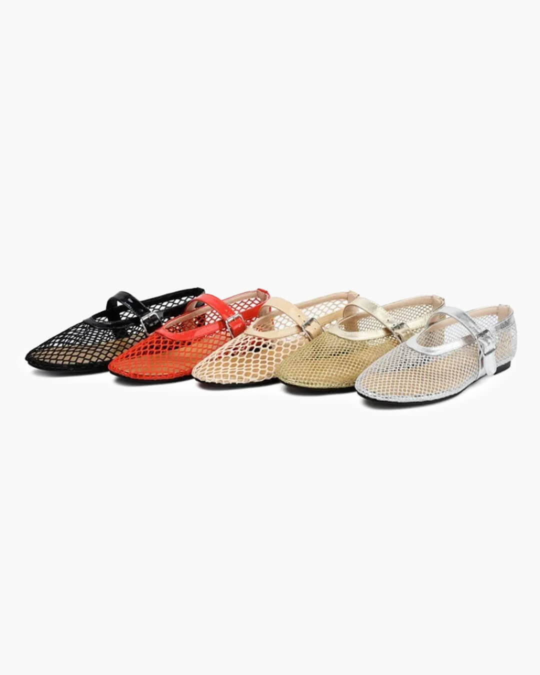 Ballerines en mesh à boucles Ondine