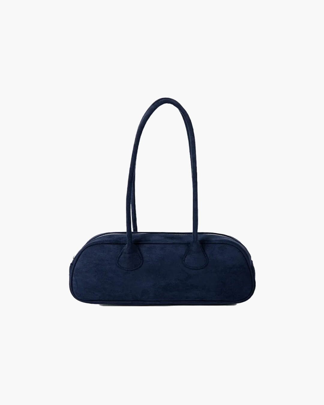 Sac baguette en daim Pauleen