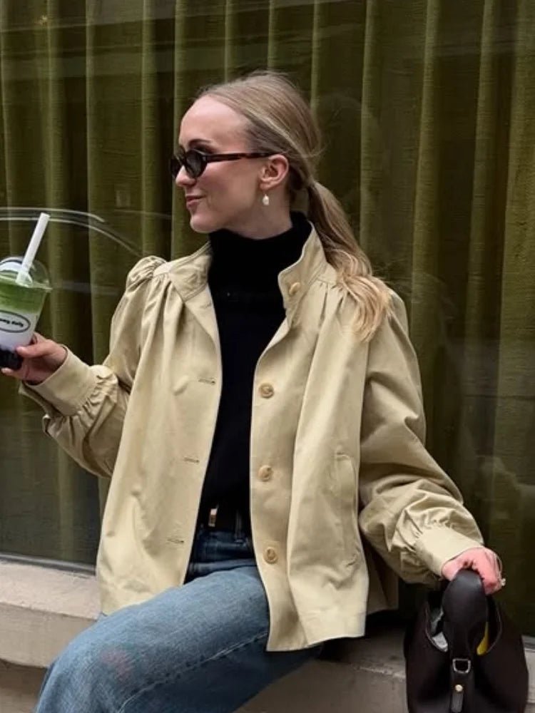 Veste à manches bouffantes Pia
