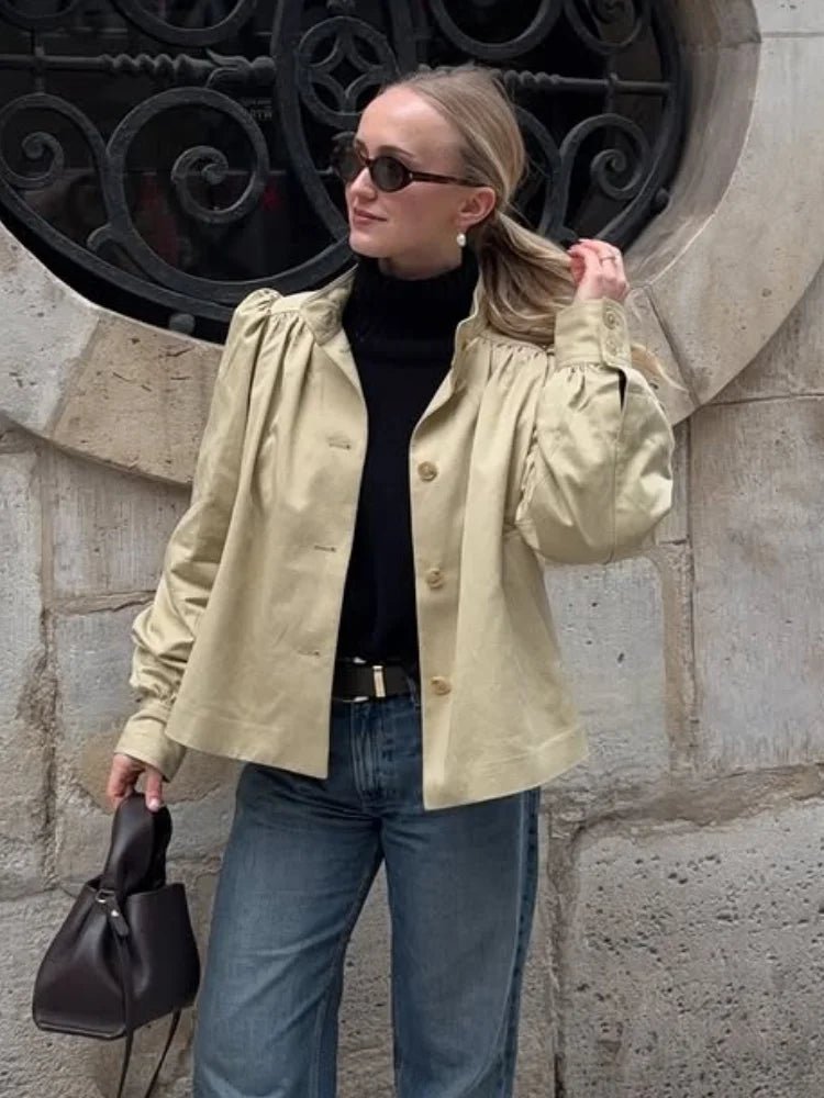 Veste à manches bouffantes Pia