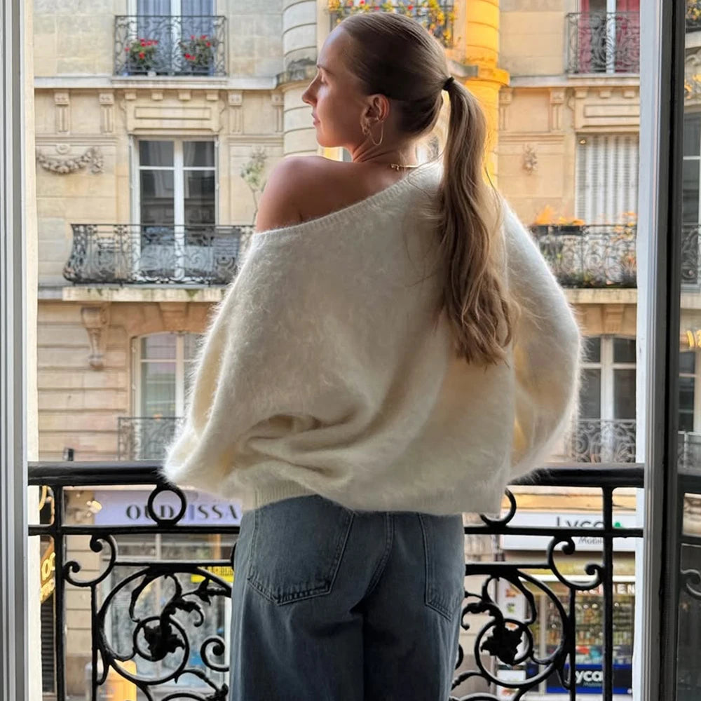 Pull oversize moelleux