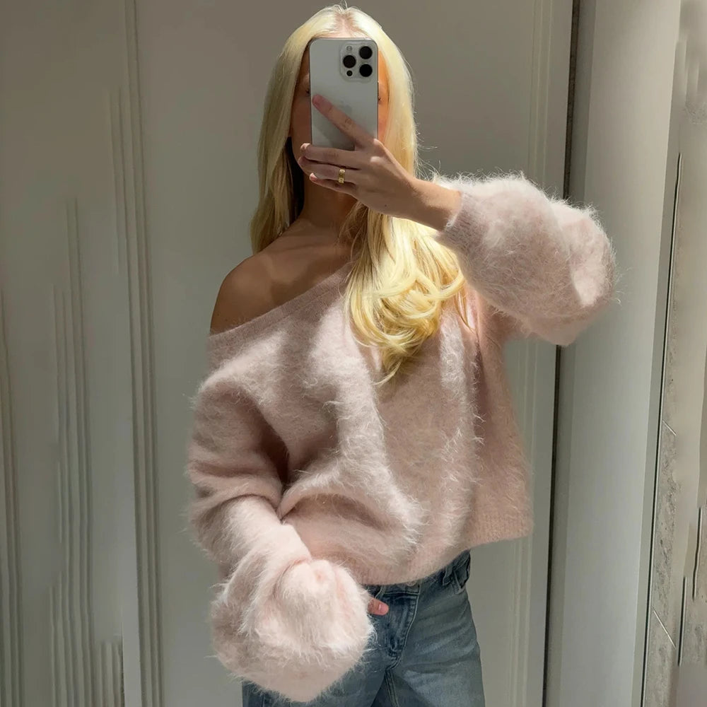 Pull oversize moelleux