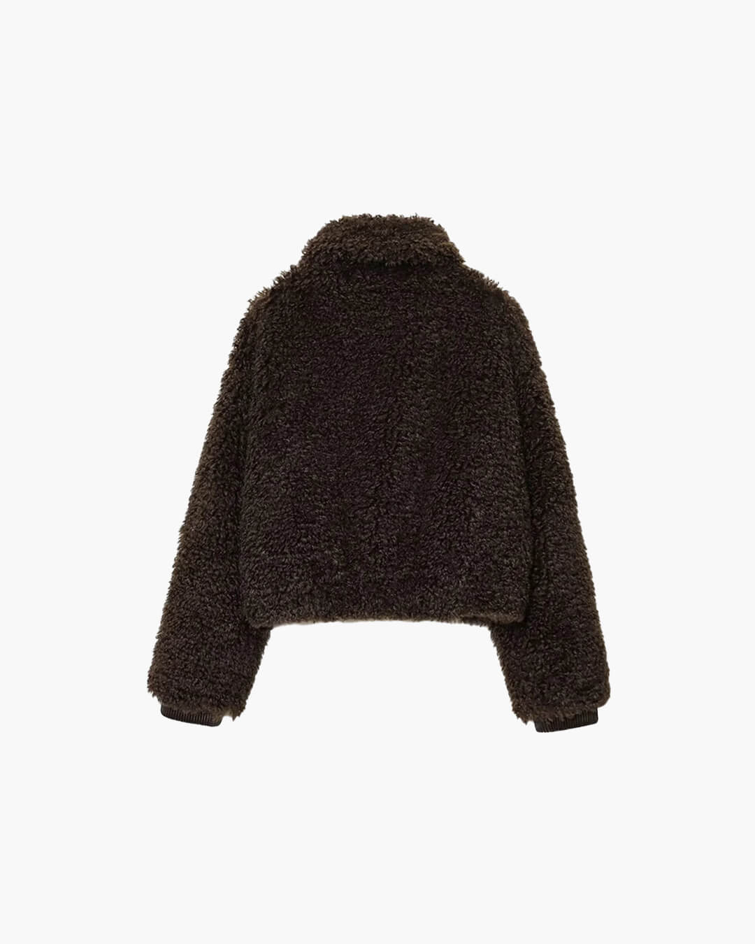Veste Porsha effet peluche en fausse fourrure