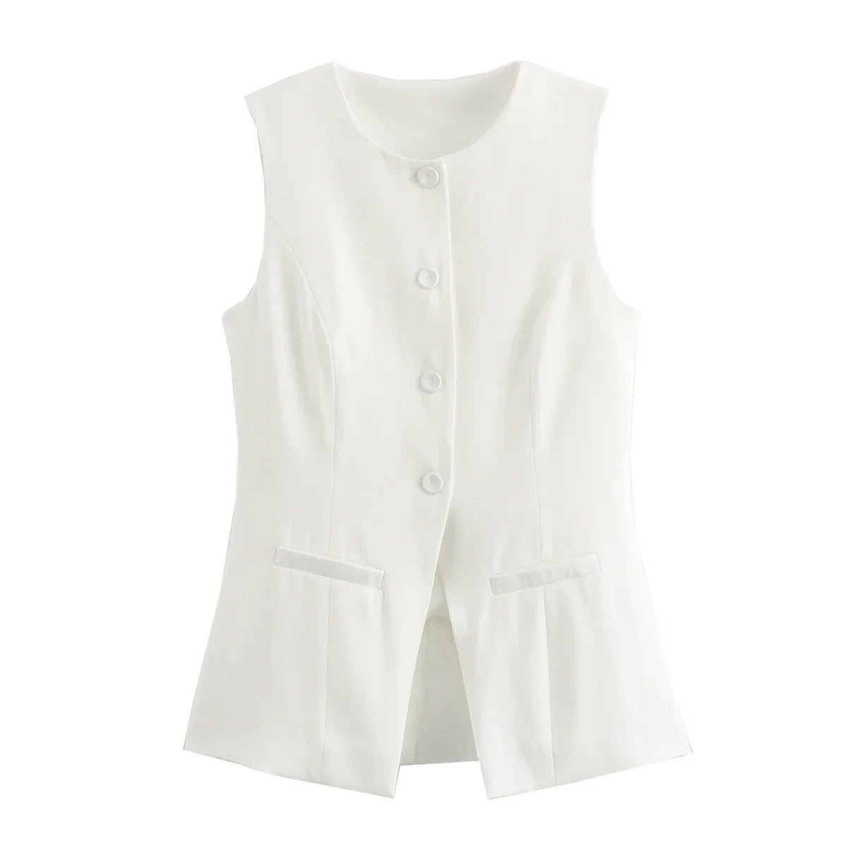 Top gilet Priya boutonné