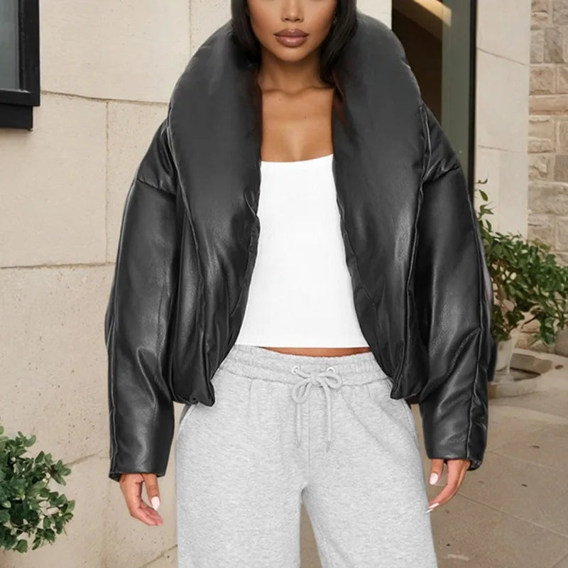 Manteau oversize matelassé
