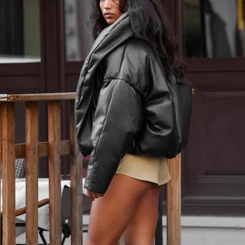 Manteau oversize matelassé