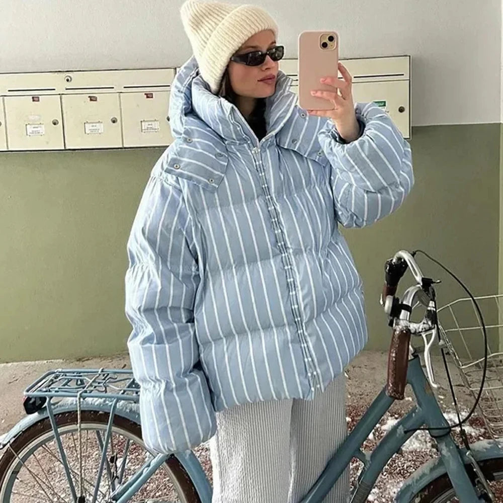 Veste matelassée zippée