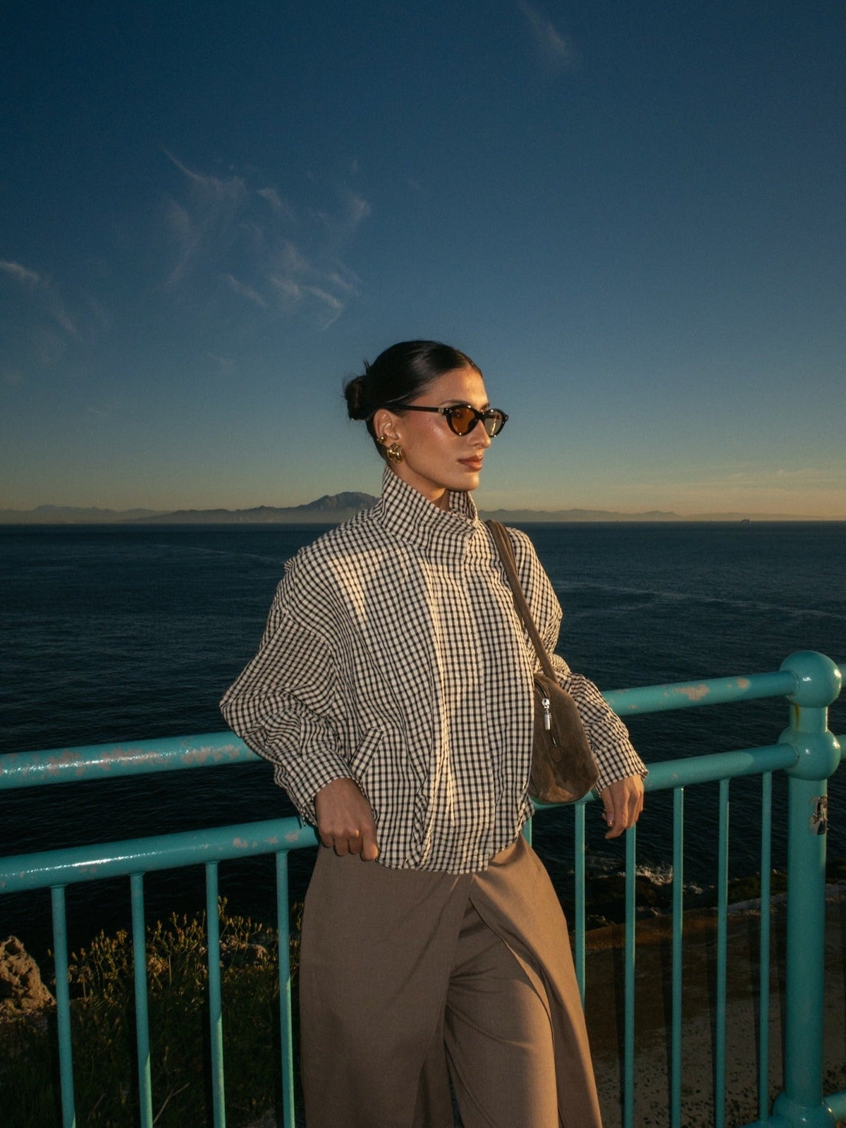 Rebecca Vintage Plaid Blazer