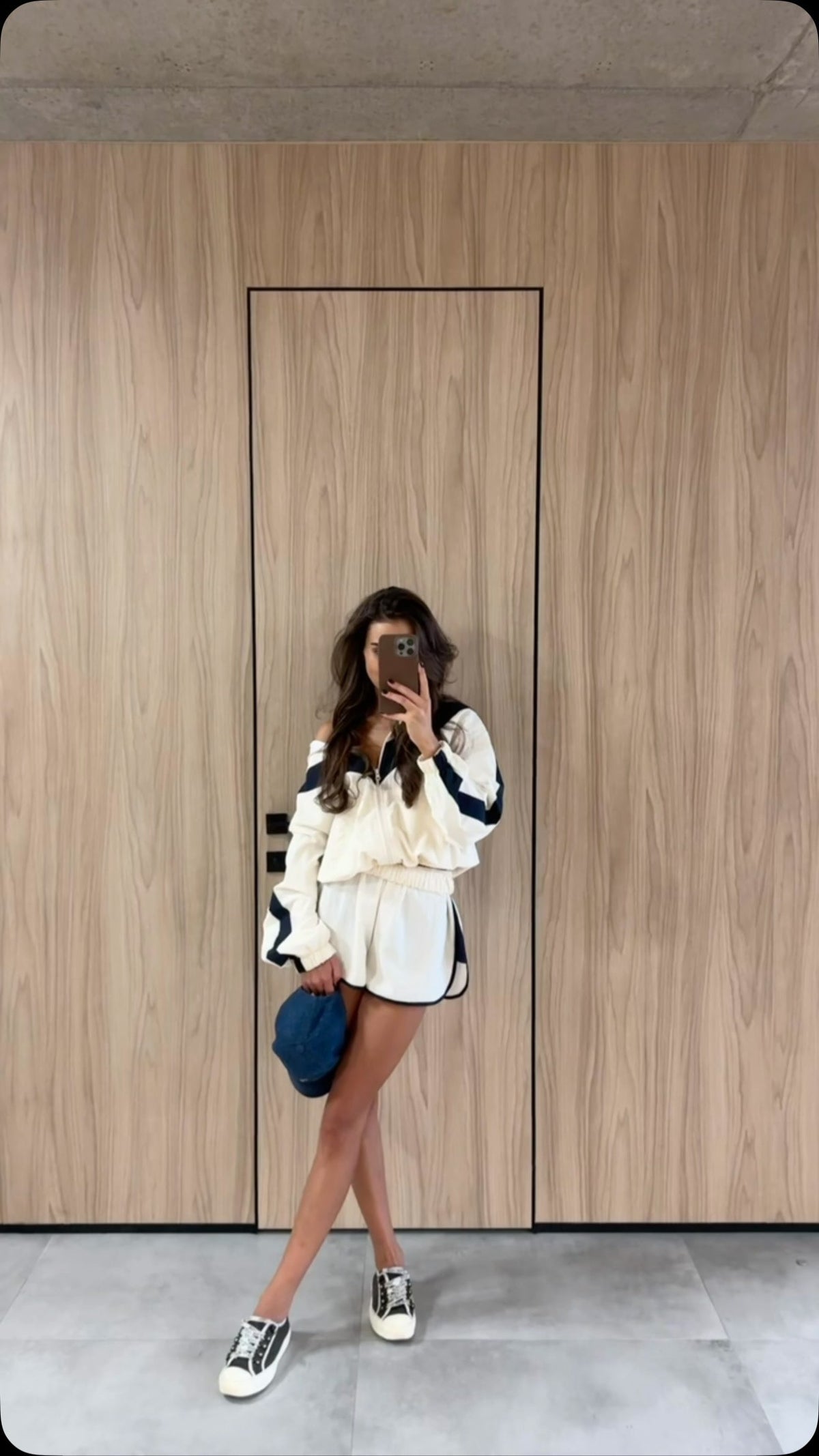 Remi Chevron Windbreaker Jacket