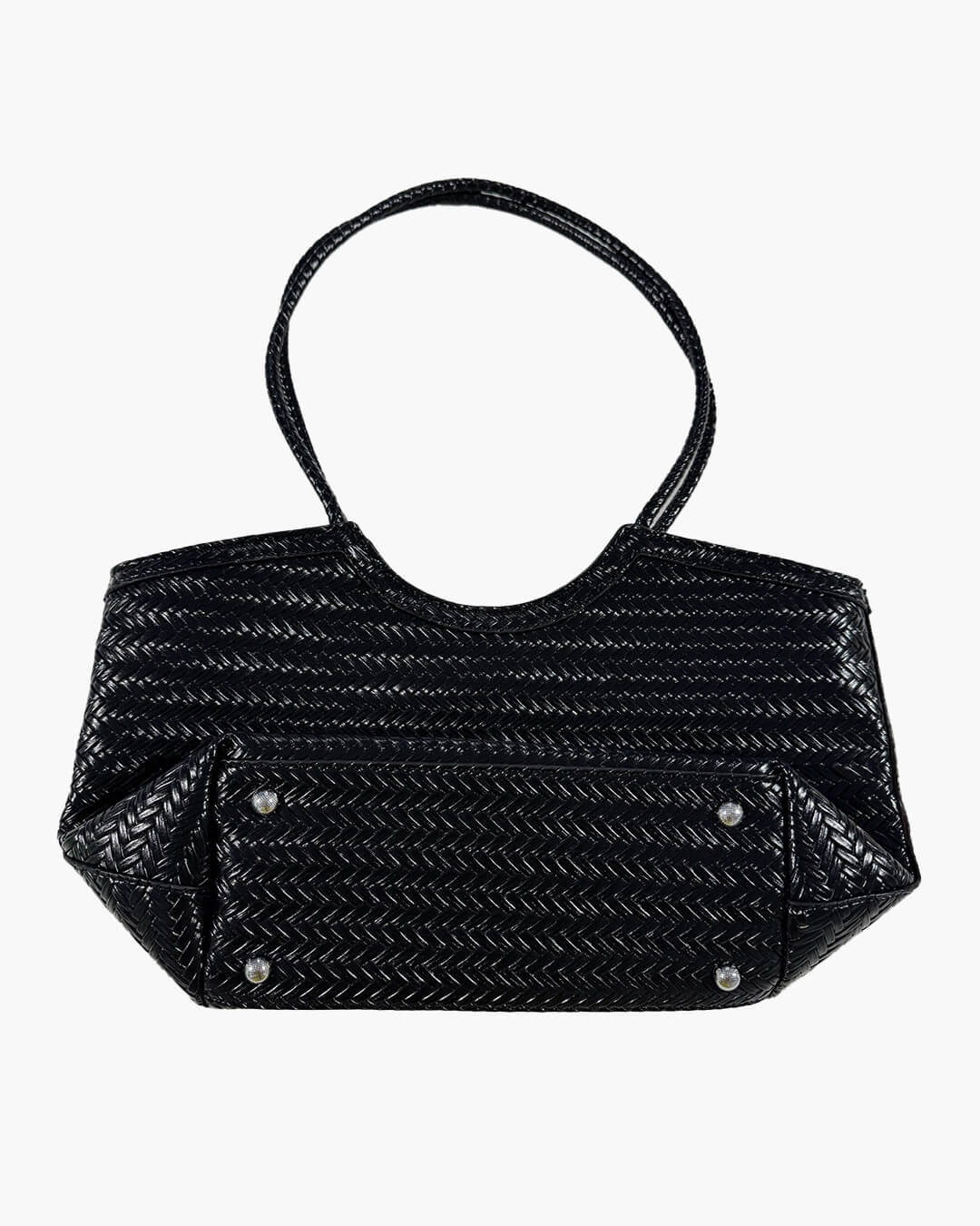 Sac tressé en similicuir Rica