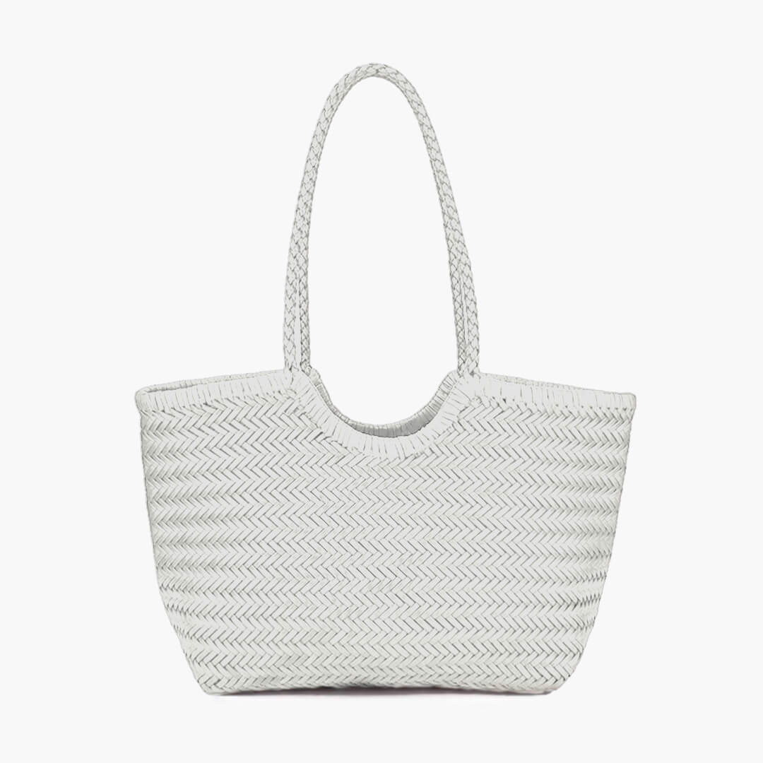 Sac tressé en similicuir Rica