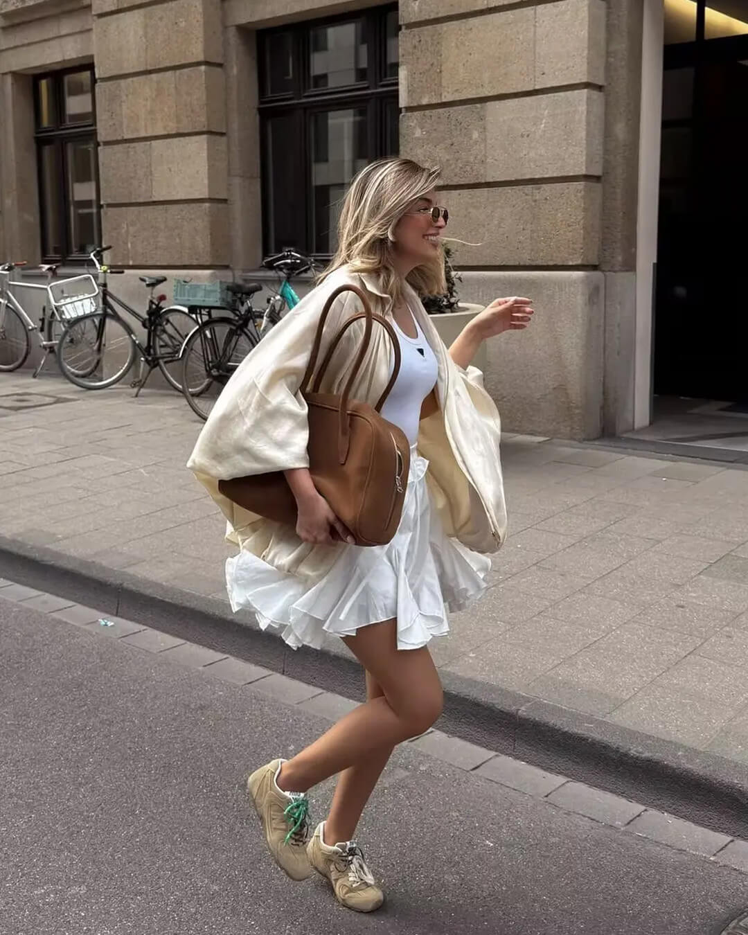 Veste plissée zippée Ritchel