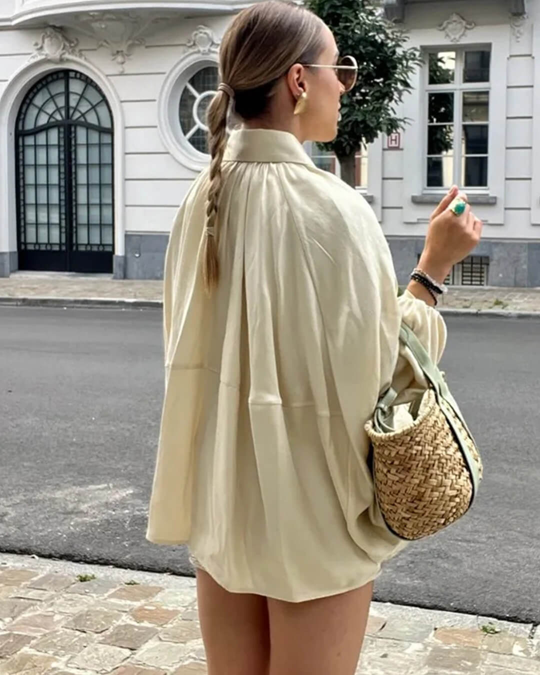 Veste plissée zippée Ritchel