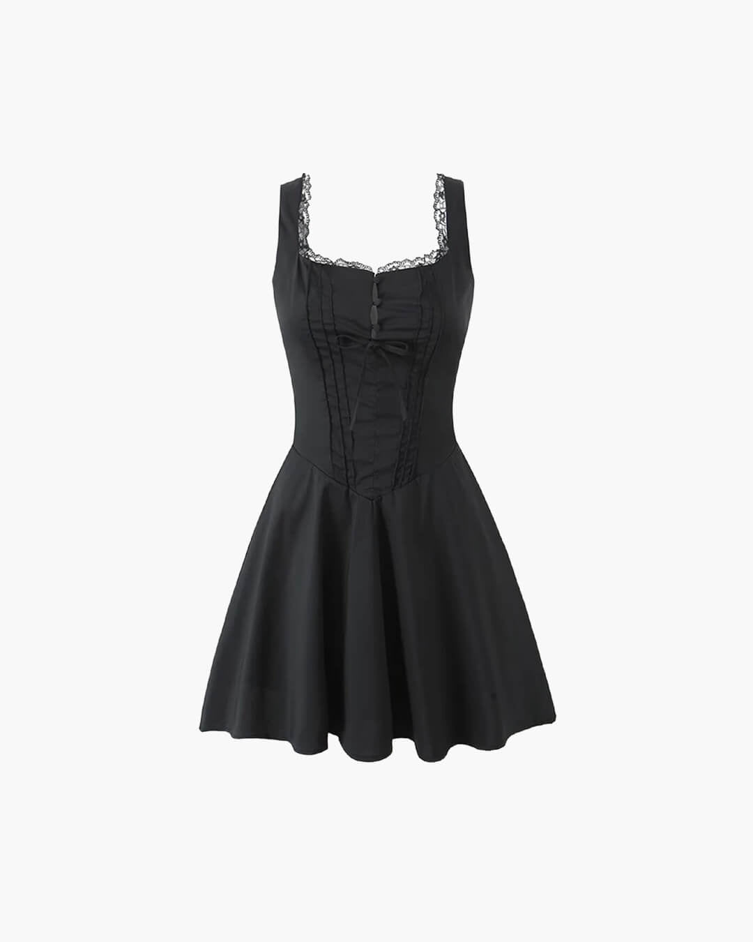 Mini-robe à dos lacé Rosa