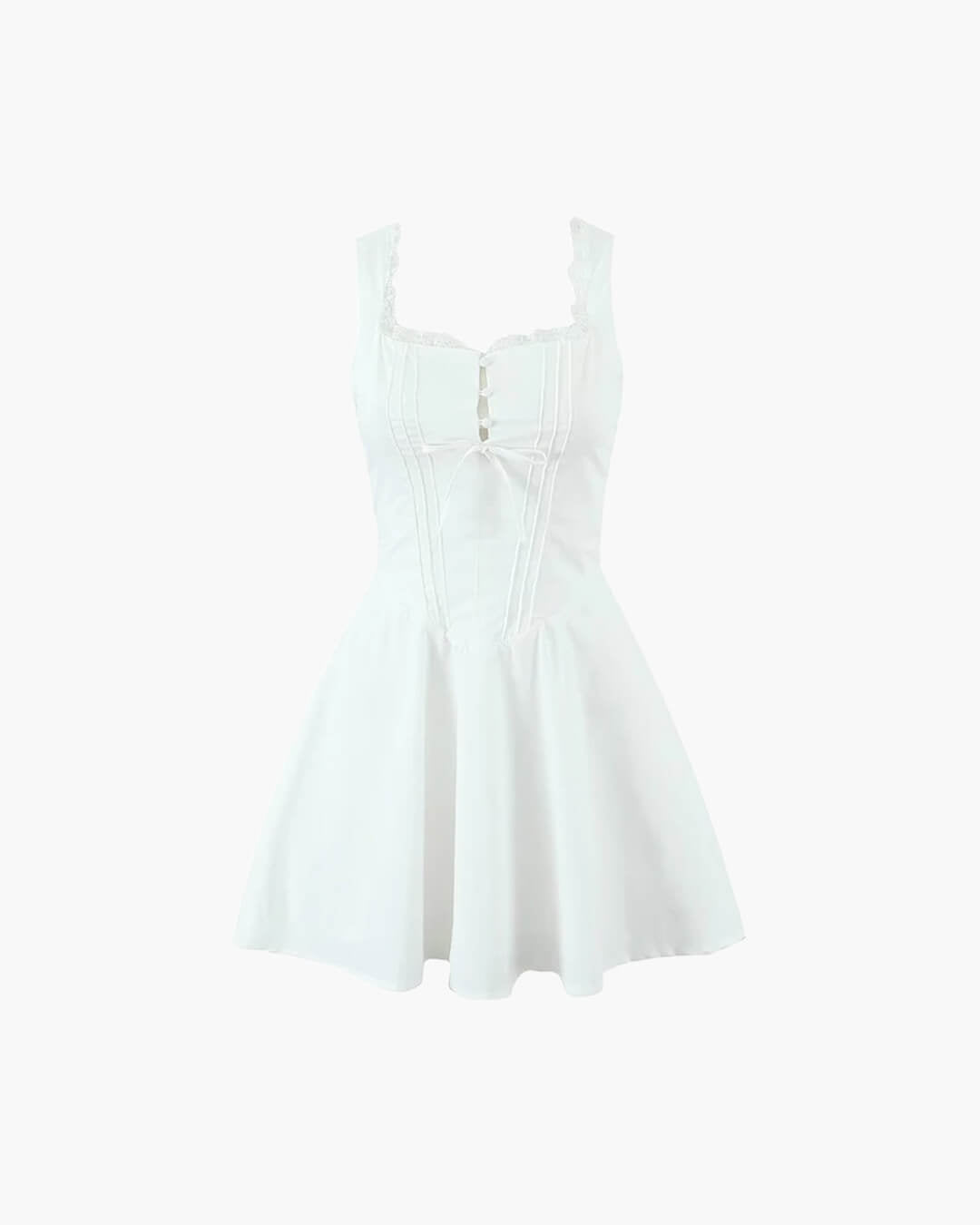 Mini-robe à dos lacé Rosa