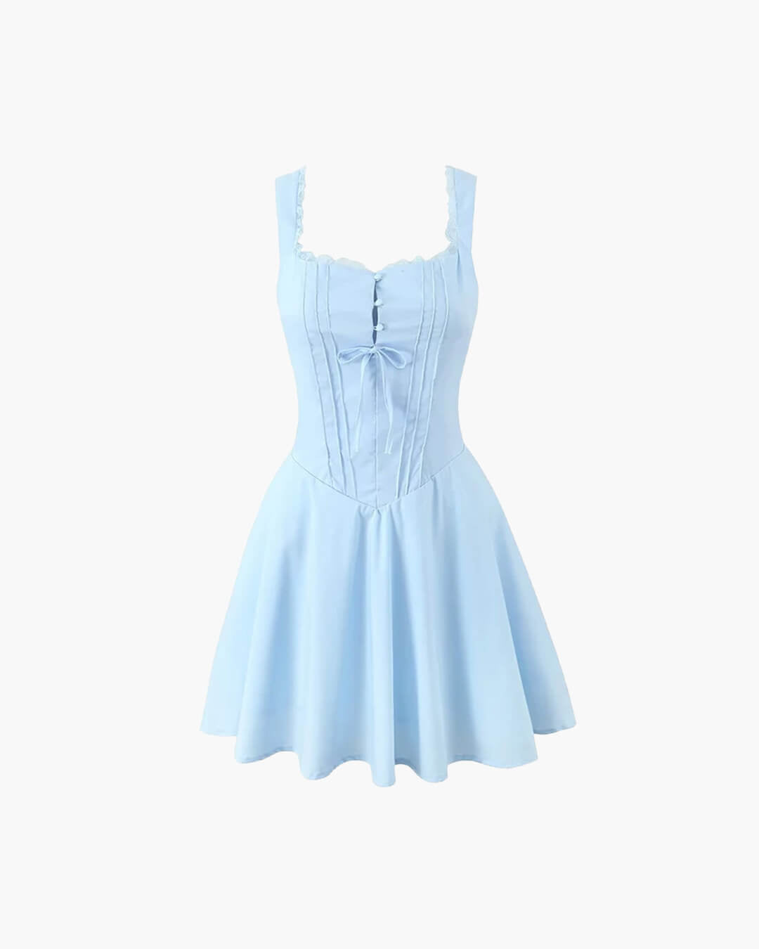 Mini-robe à dos lacé Rosa