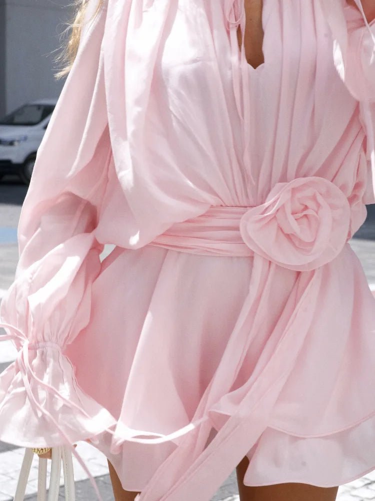 Mini-robe plissée Rosella