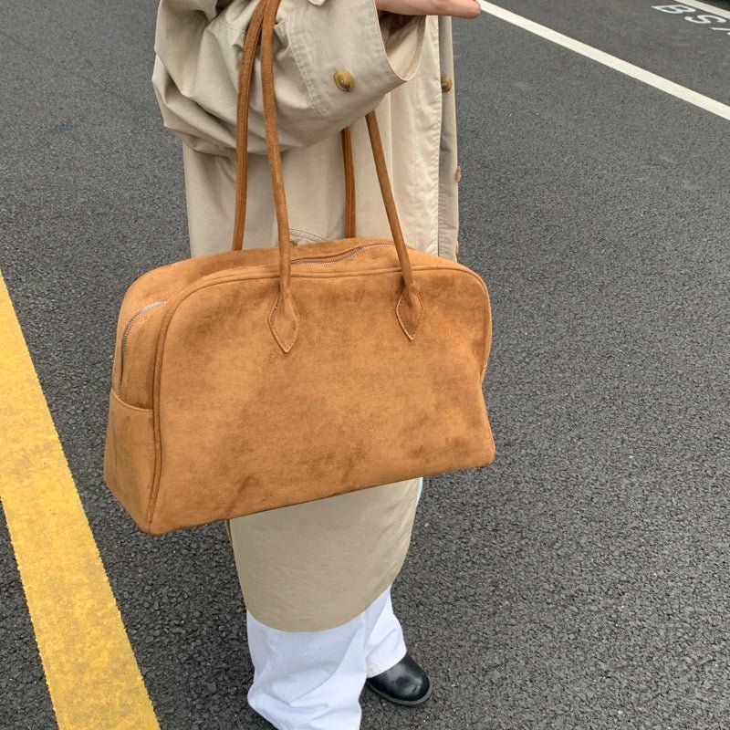 Sandra Suede Tote Bag
