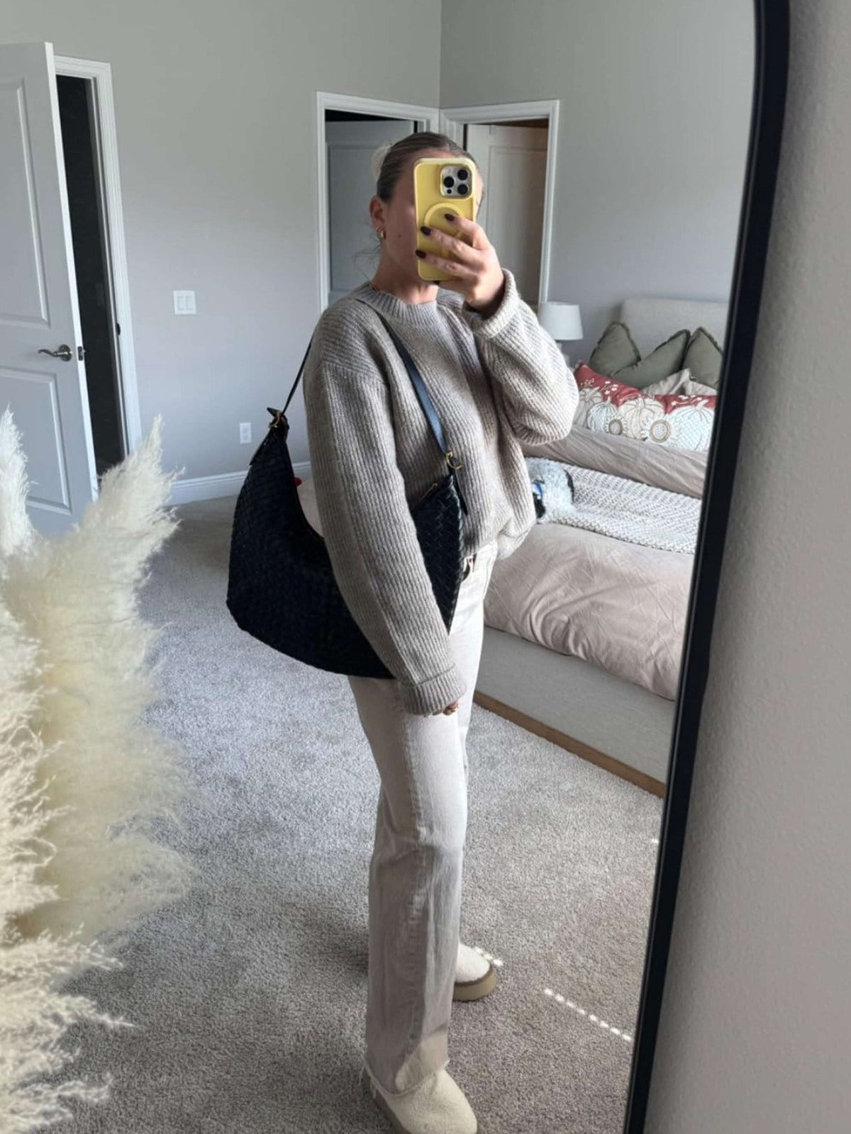 Sac cabas tressé Scarlett