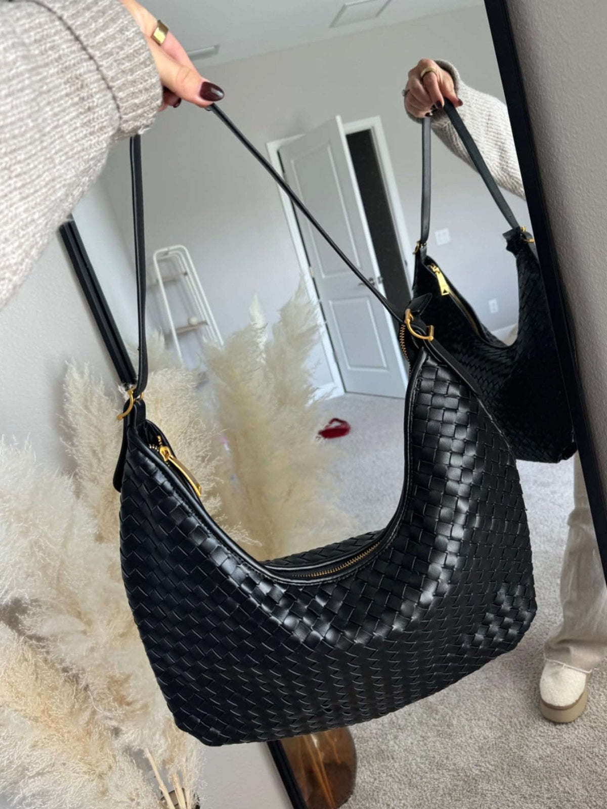 Sac cabas tressé Scarlett