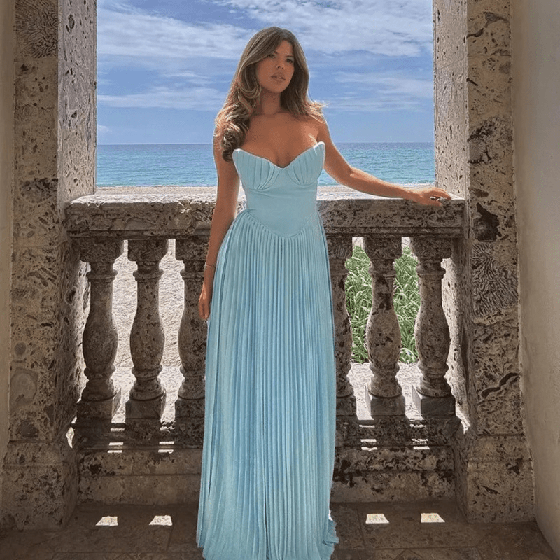 Robe longue Selena bustier