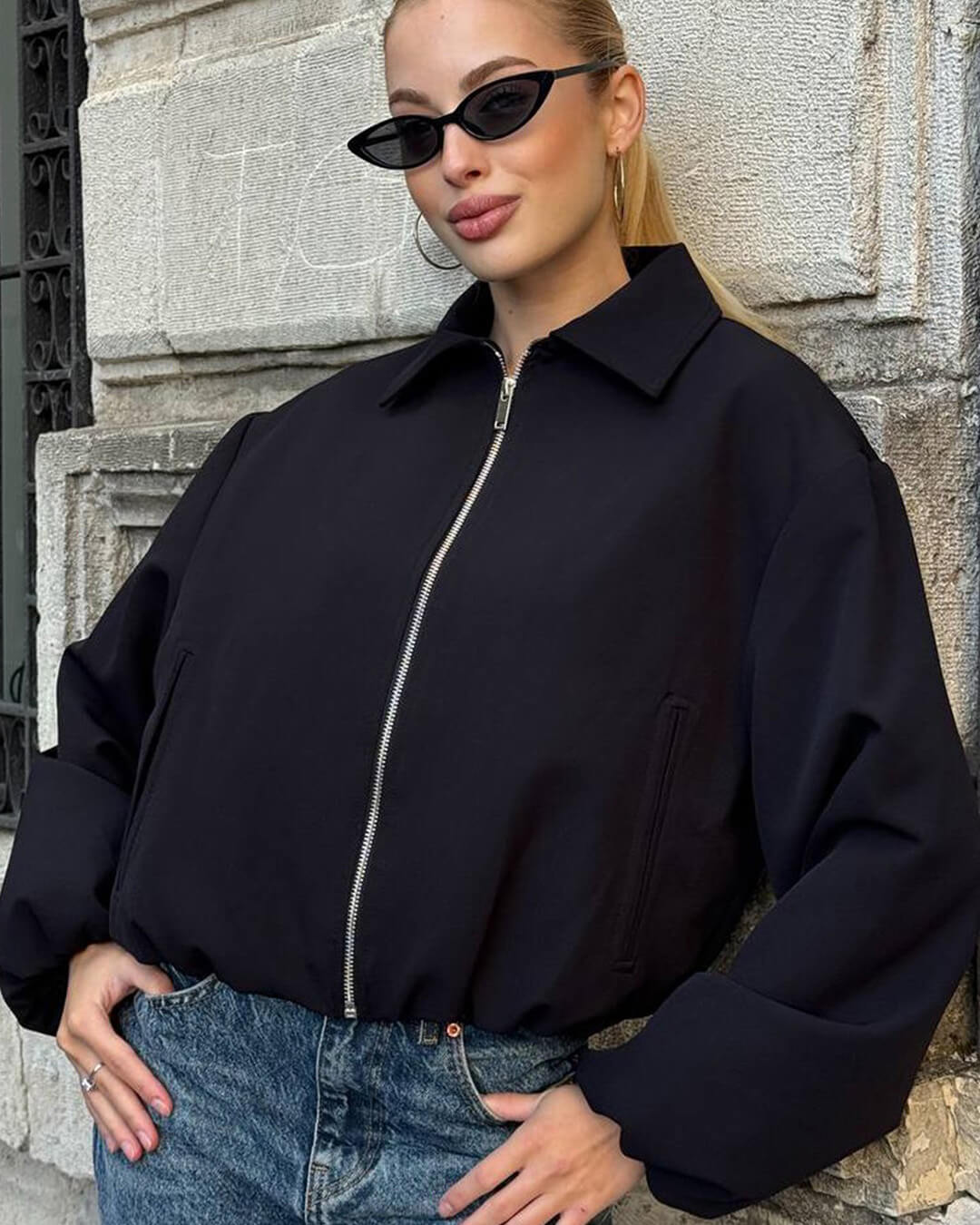 Blouson bomber matelassé Seraphina