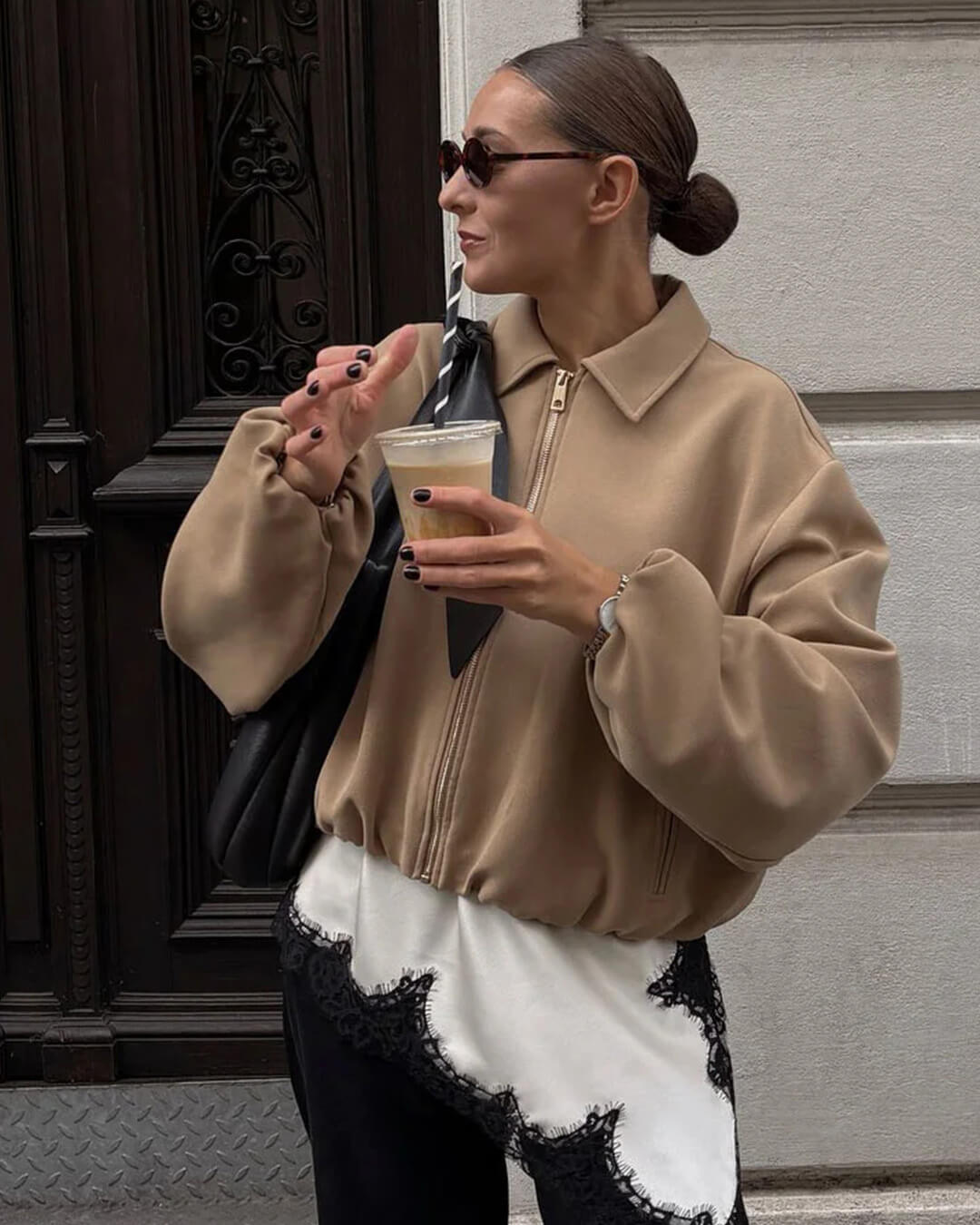 Blouson bomber matelassé Seraphina