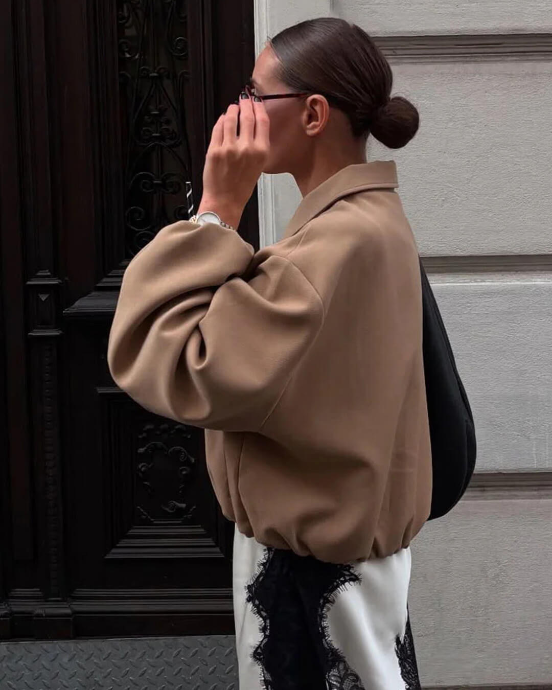 Blouson bomber matelassé Seraphina