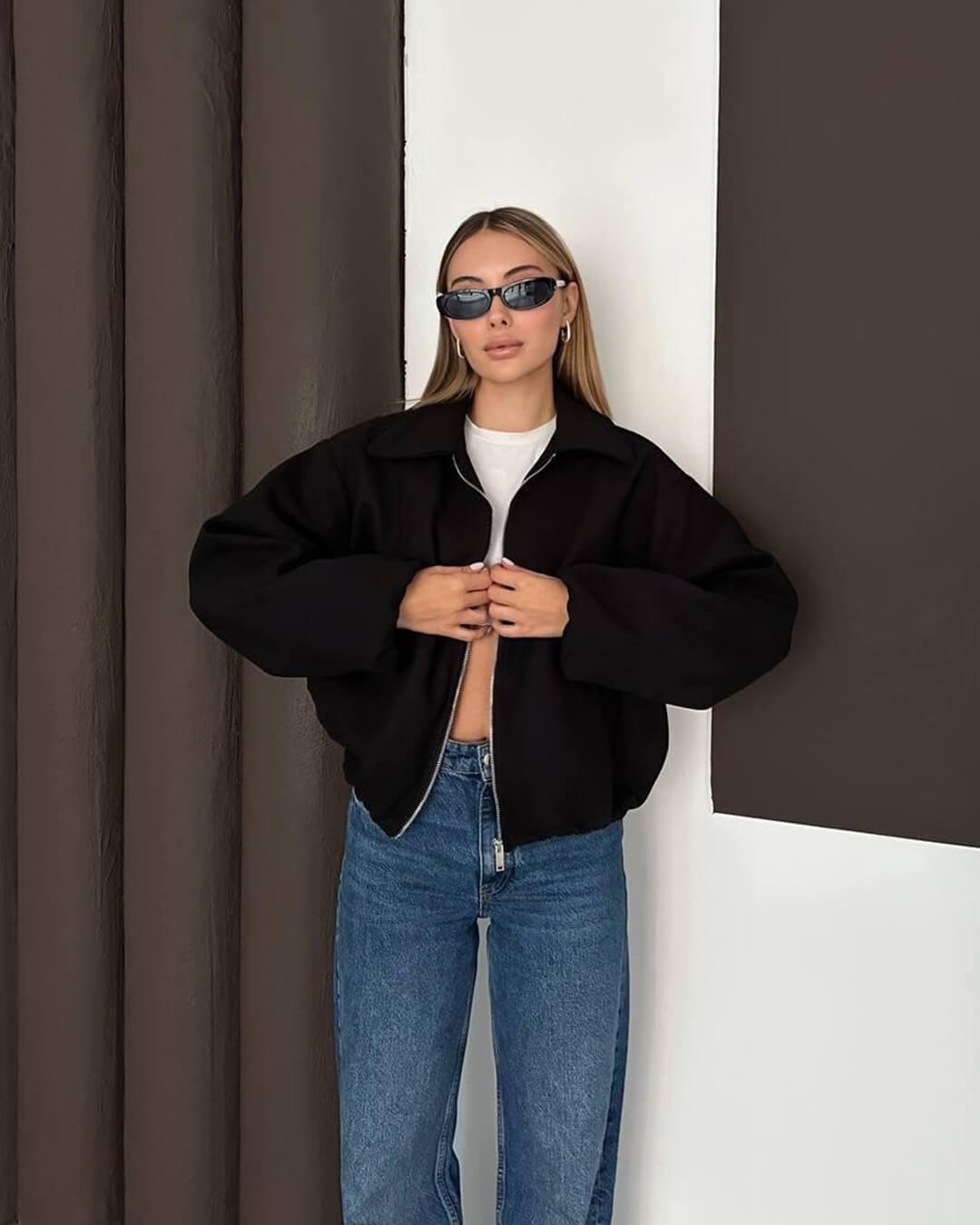 Blouson bomber matelassé Seraphina
