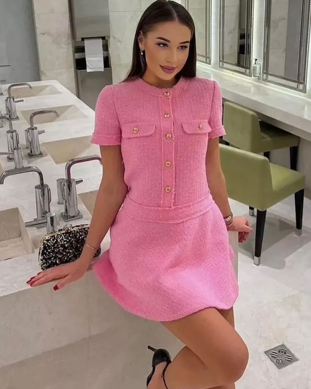 Robe d’été Serena ajustée