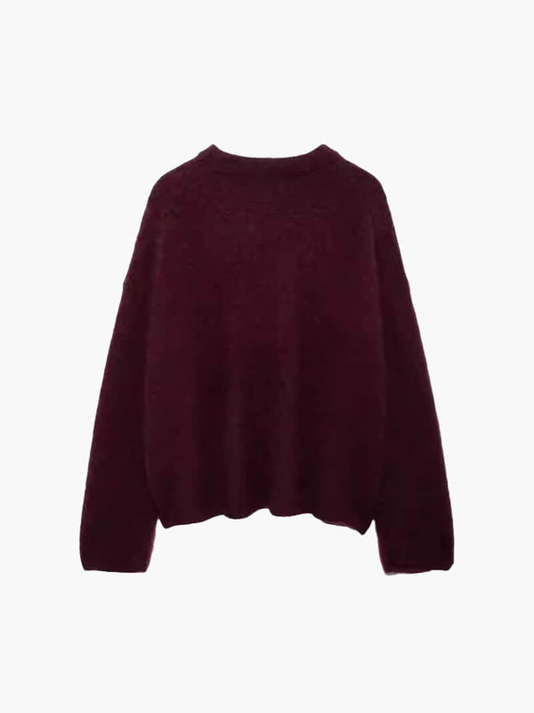 Pull-over bordeaux Shiela
