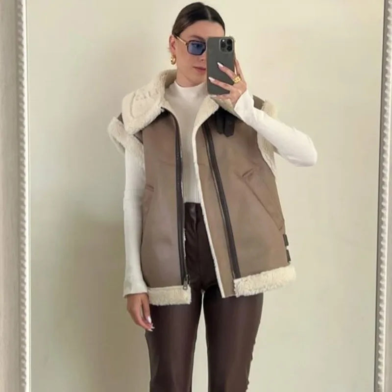 Gilet sans manches aviateur Kora