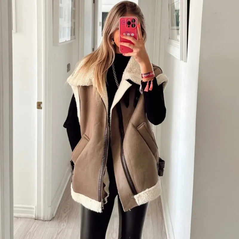 Gilet sans manches aviateur Kora
